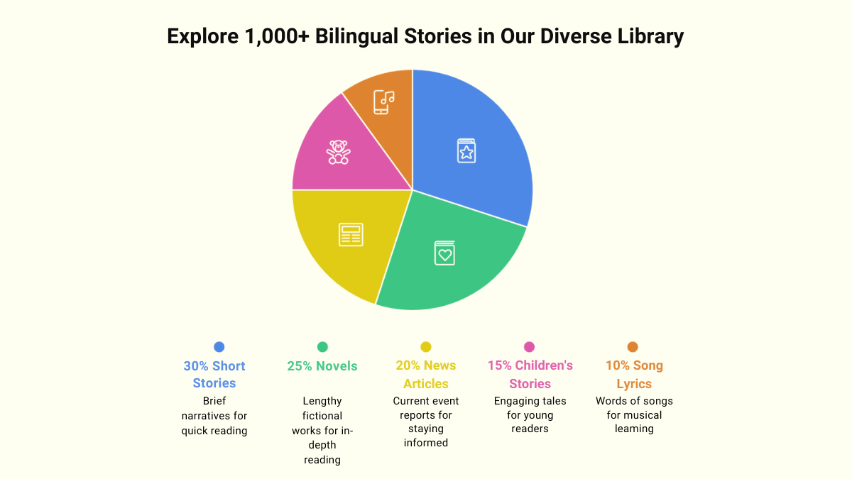 Diverse Library of 1000 Bilingual Stories Diverse Library of 1000 Bilingual Stories
